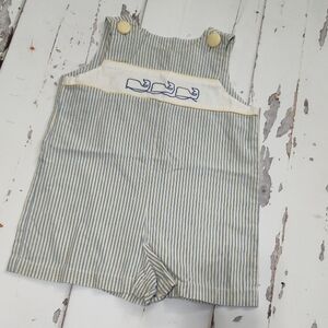 Striped Kids Overalls